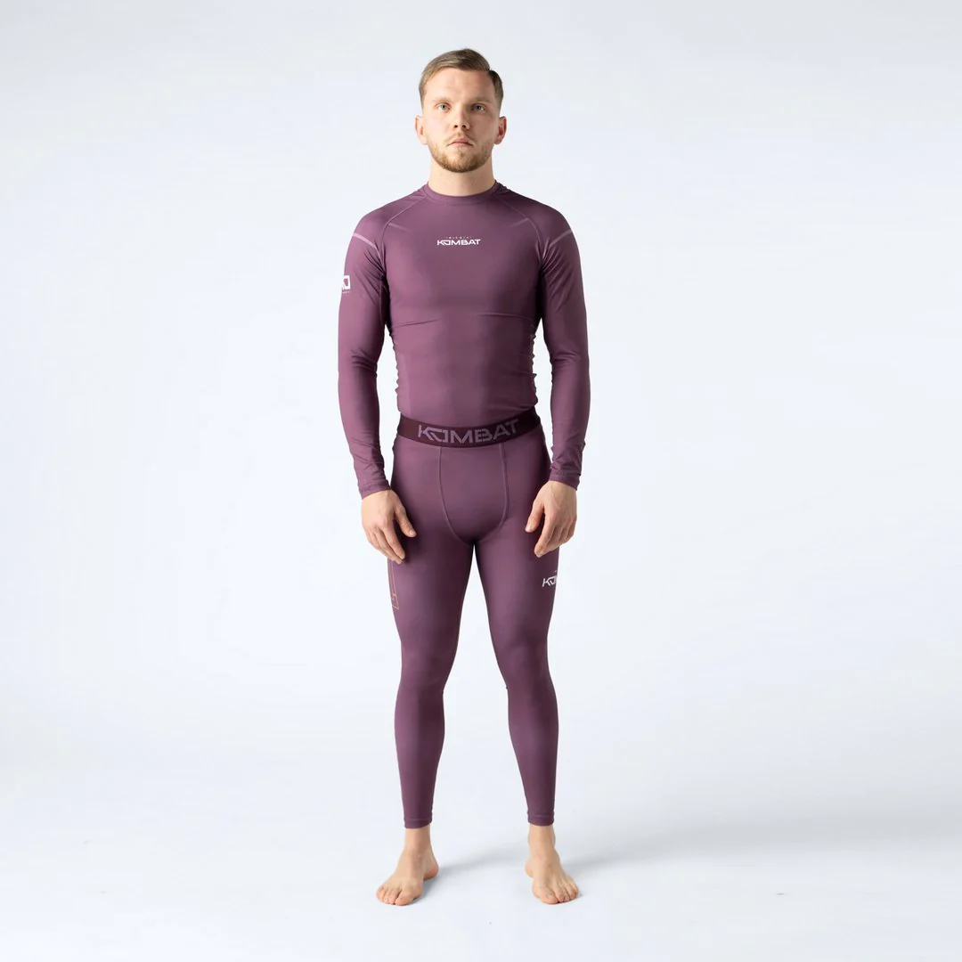 Camiseta rashguard manga larga KOMBAT para hombre - Image 3