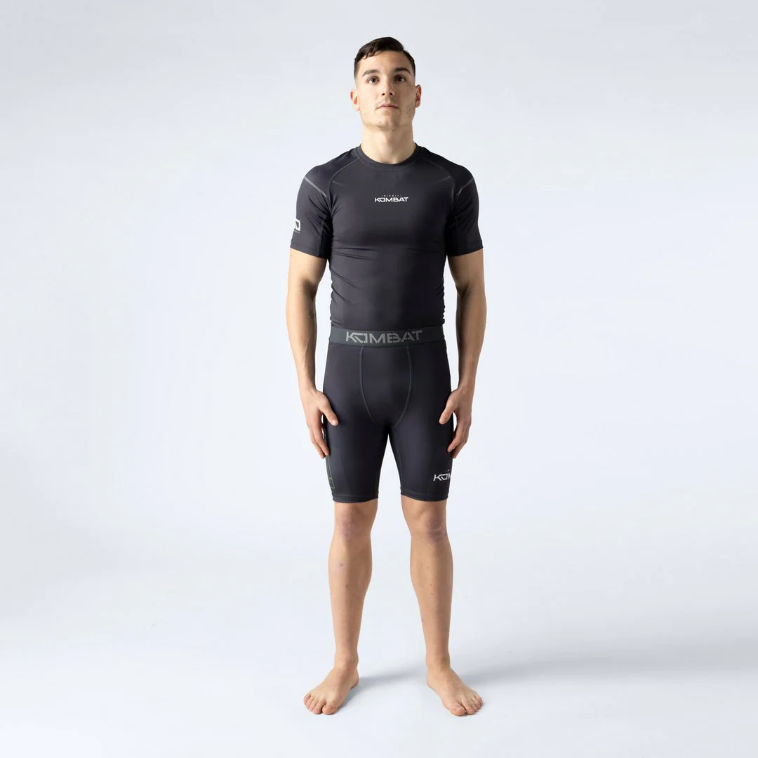 Camiseta rashguard manga corta KOMBAT Kobalt para hombre - Image 6